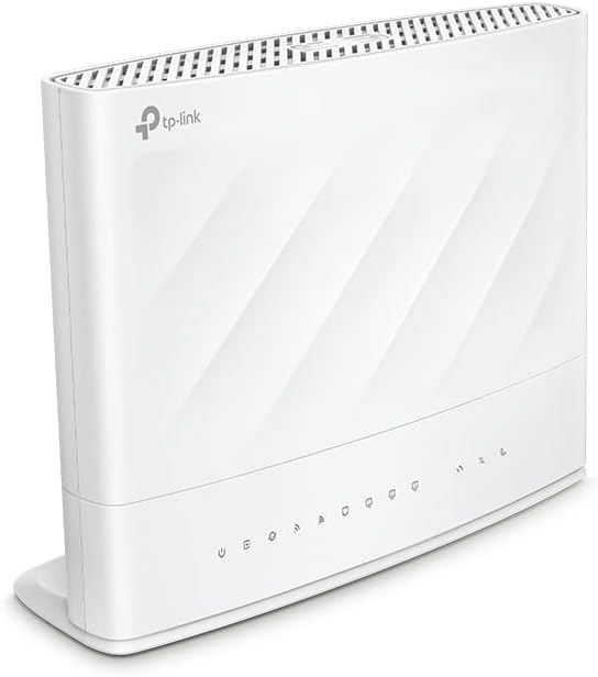 A white rectangular router box A white rectangular router box